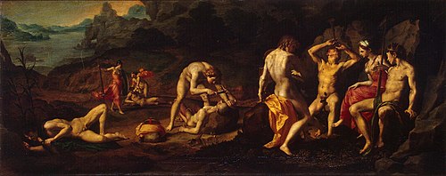 Le Supplice de Marsyas, 1531, Bronzino
