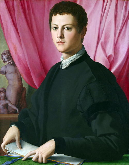 Portrait de jeune homme, 1550, Bronzino