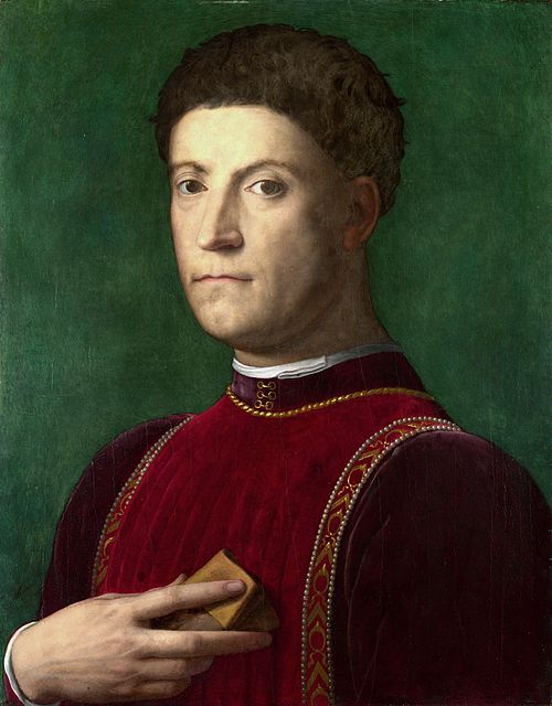 Portrait of Piero de' Medici, 1550, Bronzino