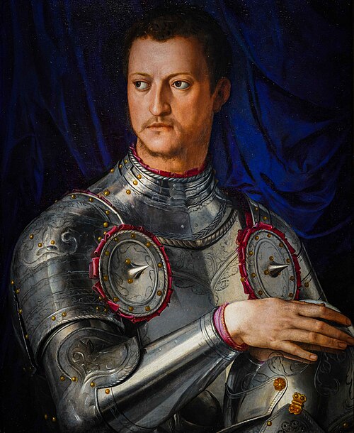 Portrait de Cosimo I de' Medici, 1544, Bronzino
