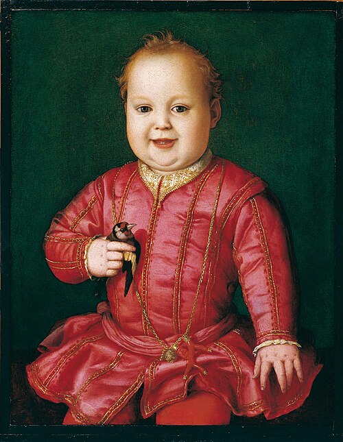 Portrait de Giovanni de' Medici enfant, 1545, Bronzino