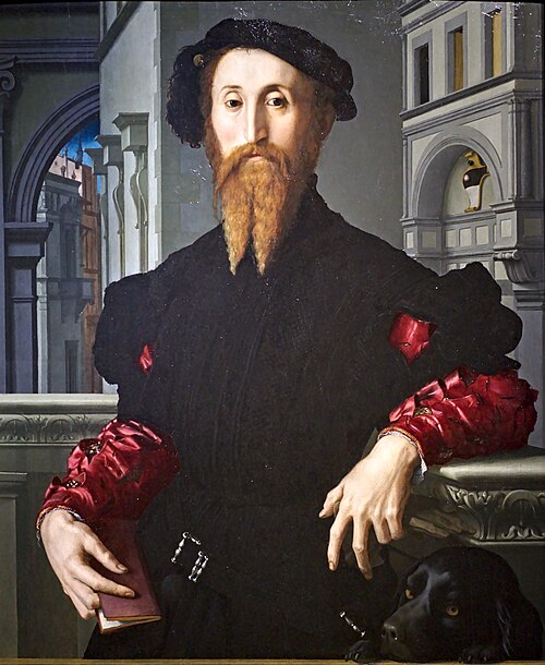 Portrait de Bartolomeo Panciatichi, 1540, Bronzino