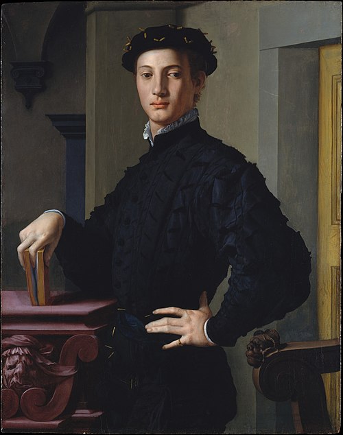 Portrait d'un jeune homme, 1530, Bronzino