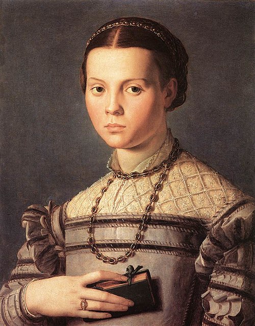 Portrait d'une jeune inconnue, 1545, Bronzino