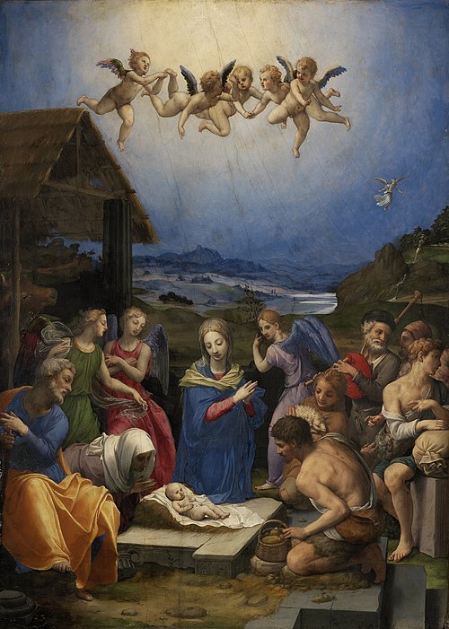 L’Adoration des bergers, 1539, Bronzino