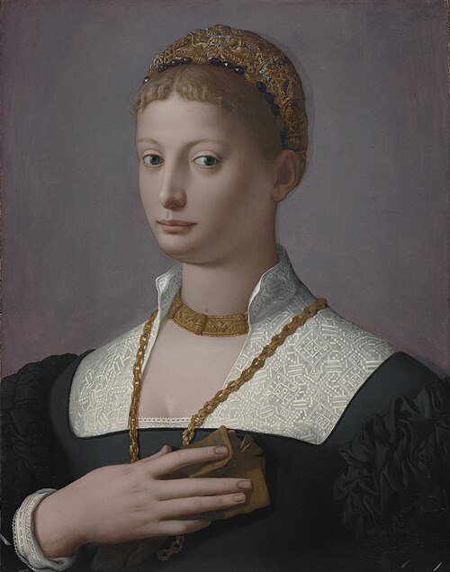 Portrait of a Woman, 1550, Bronzino