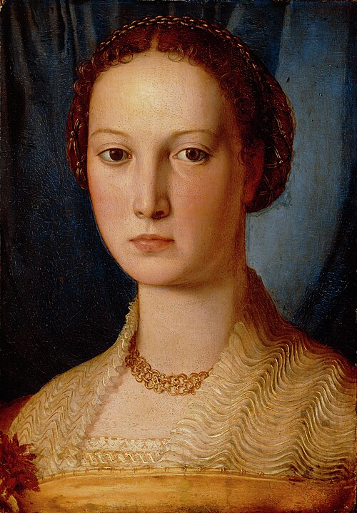 Costanza da Sommaia, 1540, Bronzino