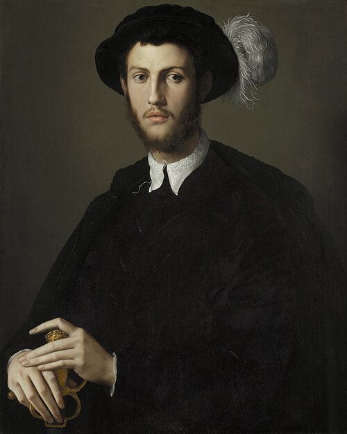 Portrait of a Young Man, 1552, Bronzino