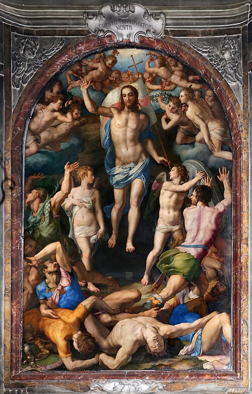 Resurrection of Christ, , Bronzino