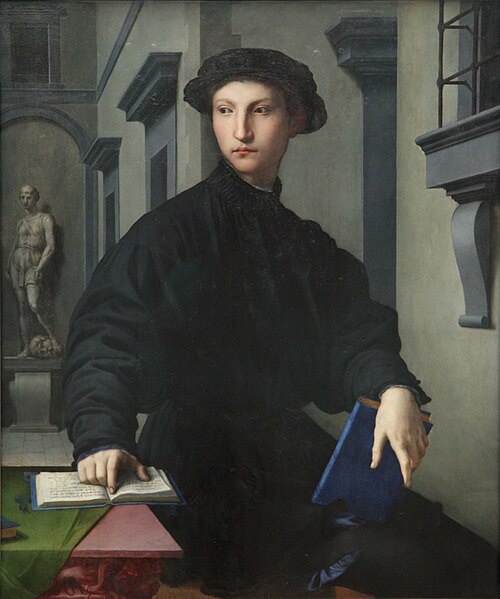 Portrait d'Ugolino Martelli, 1540, Bronzino