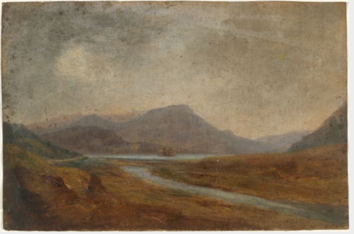 Hen's Castle, Lough Corrib, County Galway, 1837, William Howis senior