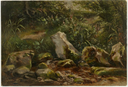 Stepping Stones in a Stream, , William Howis junior