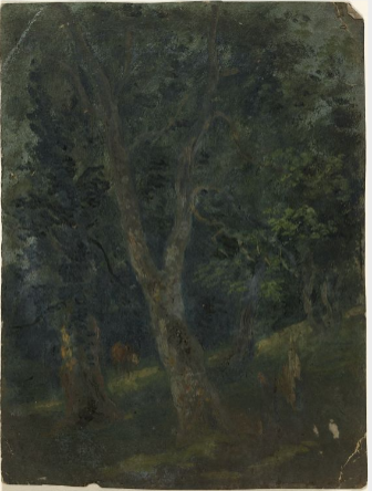 Cow amongst Trees, , William Howis junior
