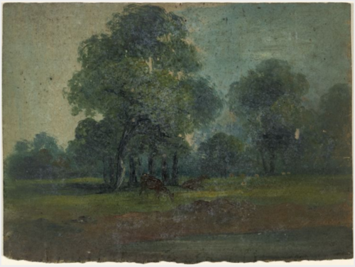 Parkland with Deer, , William Howis junior