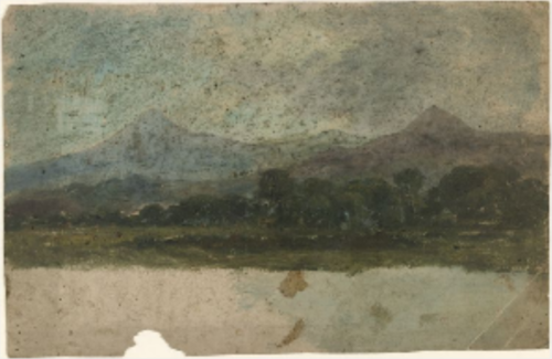 The Great and Little Sugarloaf Mountains, County Wicklow, , William Howis junior