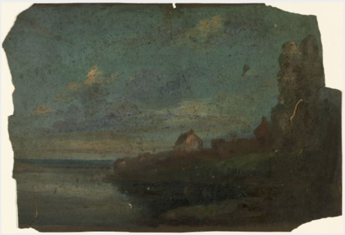 Ruined Castle, County Wicklow, , William Howis junior