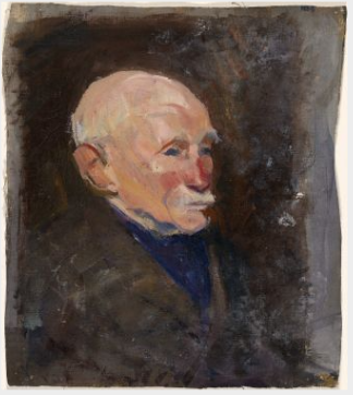 Head of an Old Man, , Clare Marsh