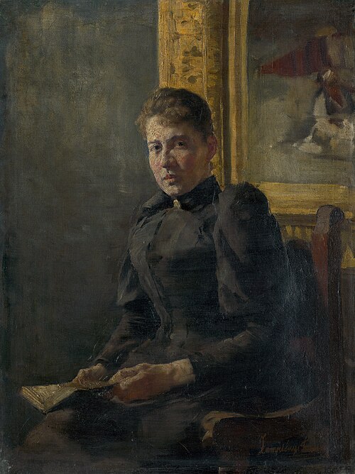 Portrait of a Lady, 1890, Tivadar Zemplényi