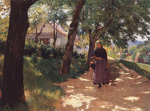 Homewards, 1897, Tivadar Zemplényi