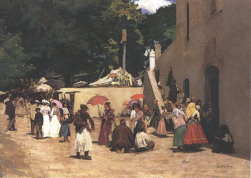 Holiday, 1899, Tivadar Zemplényi