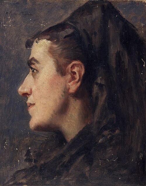 Femme espagnole (étude), , Auguste Feyen-Perrin