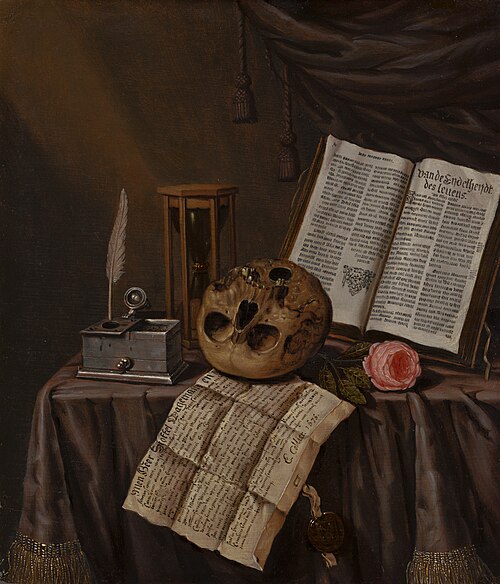Vanité, 1675, Edwaert Collier