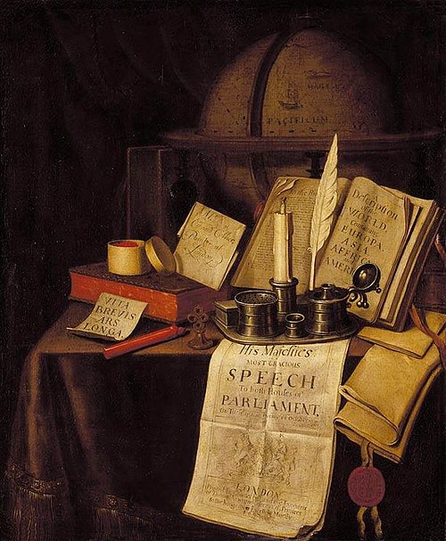 Vanité, 1697, Edwaert Collier