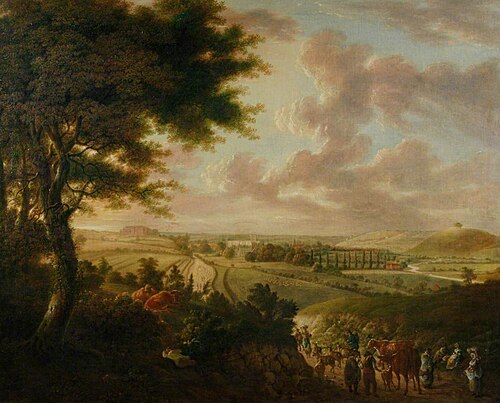 Winchester from the South, 1803, Tobias Young