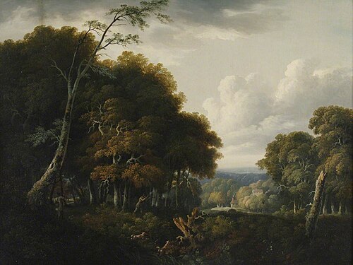 Looking to Southampton from the New Forest, , Tobias Young