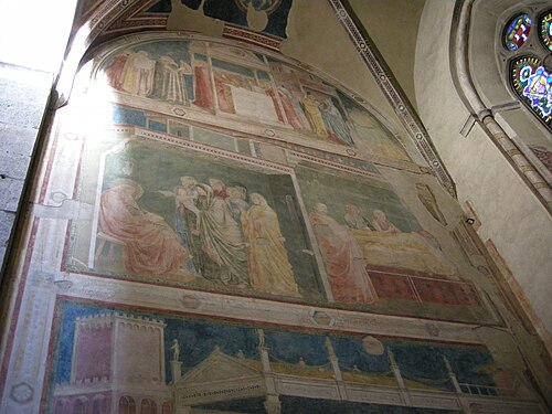 la vie de saint Jean-Baptiste, 1320, Giotto