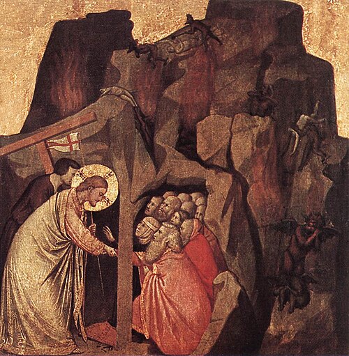 La Descente aux Limbes, 1320, Giotto