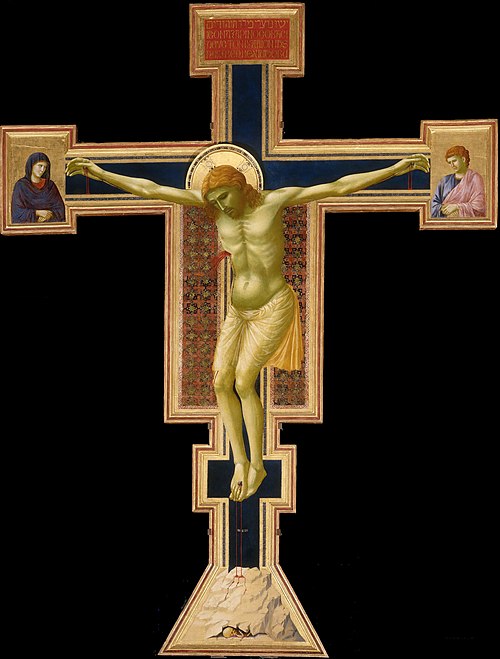 Santa Maria Novella Crucifix by Giotto, 1290, Giotto