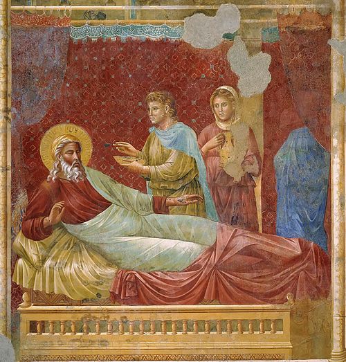 Isaac Rejecting Esau, 1291, Giotto