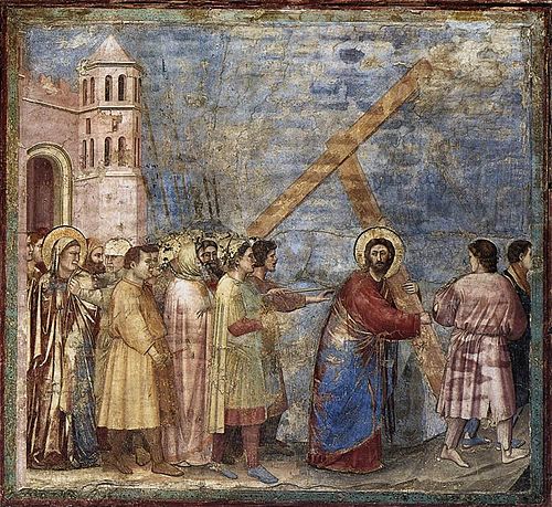 La Montée au Calvaire, 1303, Giotto