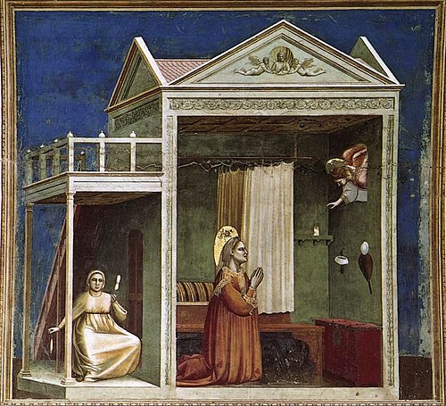 Annonciation à Saint Anne, 1300, Giotto