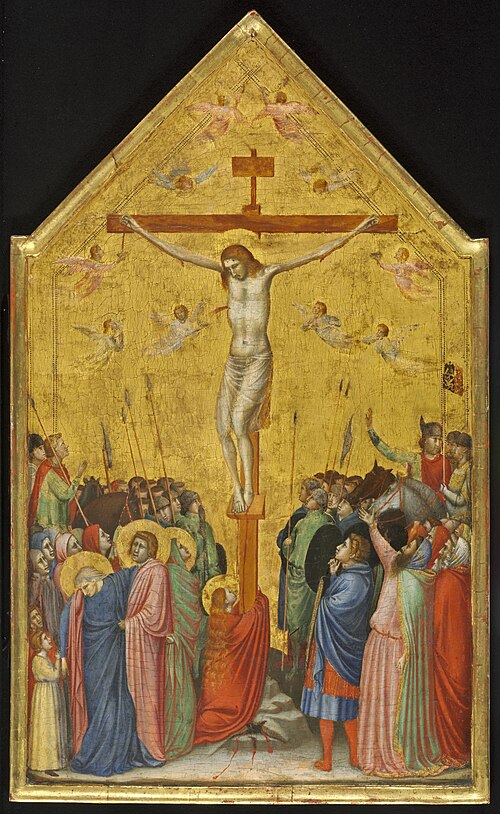 Crucifixion de Berlin, 1317, Giotto