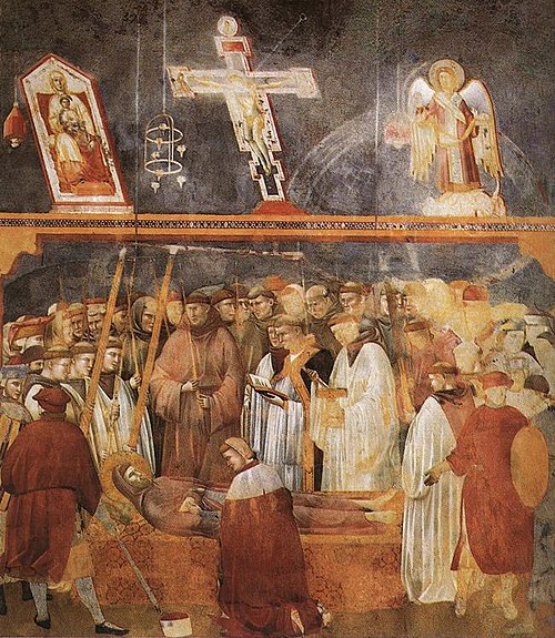 La Vérification des Stigmates, 1295, Giotto