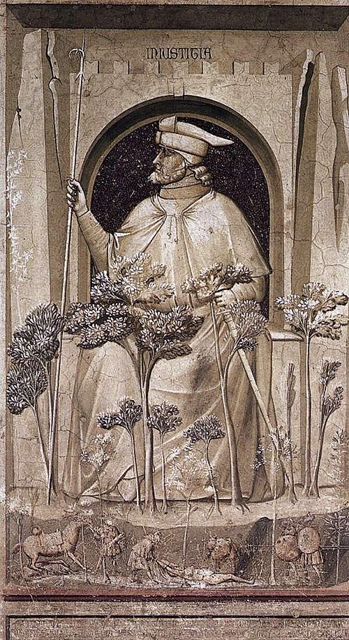 L'Injustice, 1306, Giotto