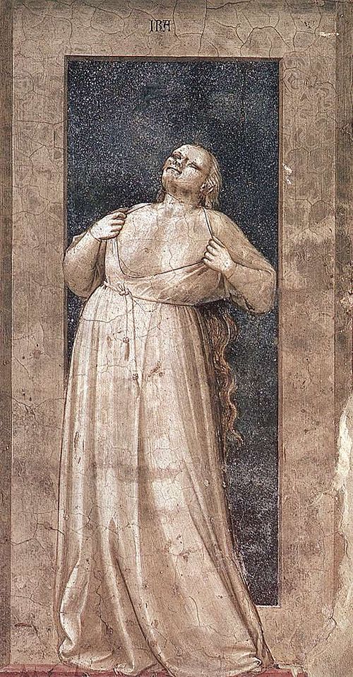 La Furie, 1306, Giotto