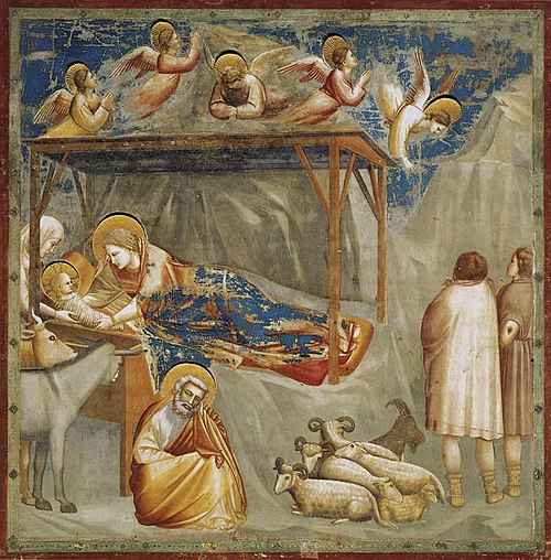 Nativité, 1306, Giotto