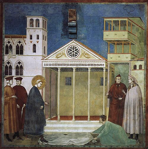 Homage of a Simple Man, 1295, Giotto