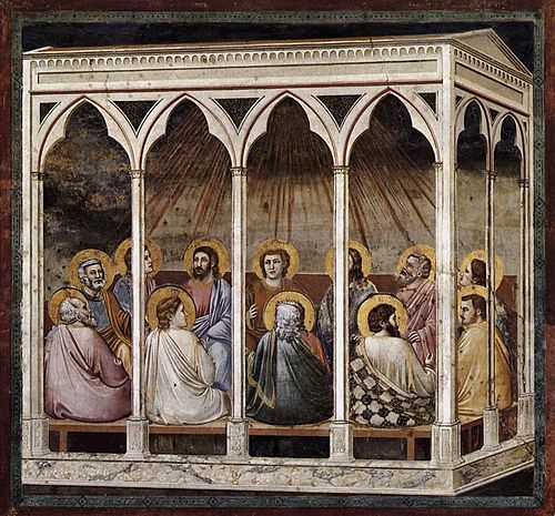 La Pentecôte, 1303, Giotto