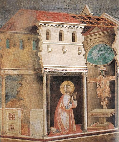 Miracle of the Crucifix, 1295, Giotto