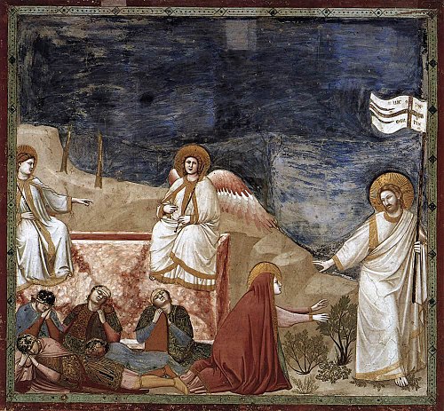 Noli me tangere, 1303, Giotto