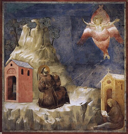 Stigmatization of St Francis, 1295, Giotto