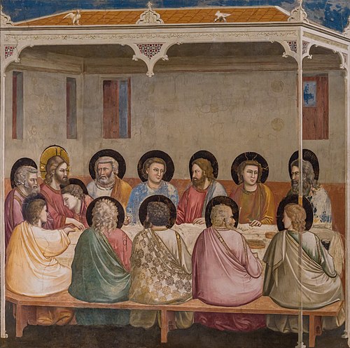 La dernière Cène, 1303, Giotto