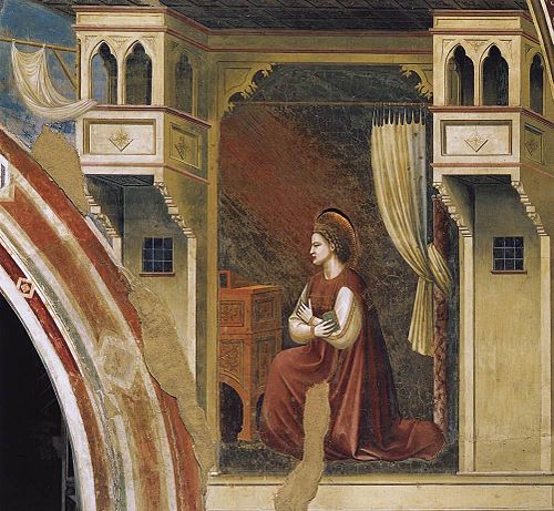 The Virgin of the Annunciation, 1306, Giotto