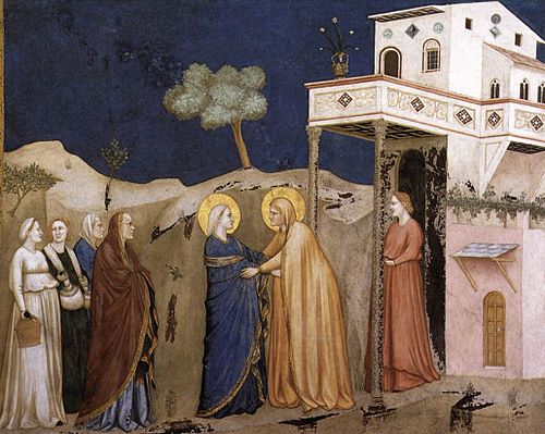 The Visitation, 1310, Giotto