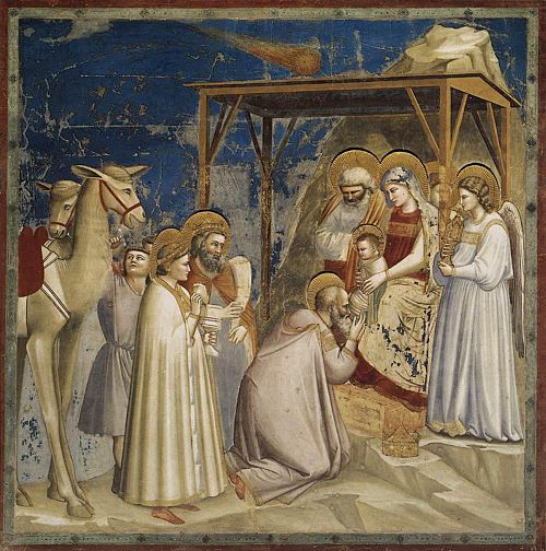 L'Adoration des Mages, 1890, Giotto