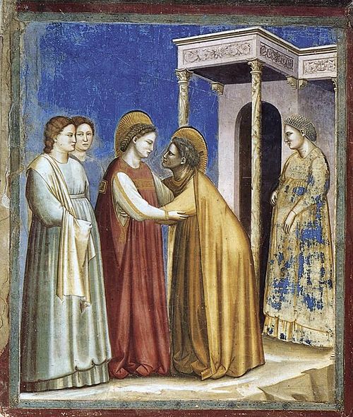 La Visitation, 1306, Giotto